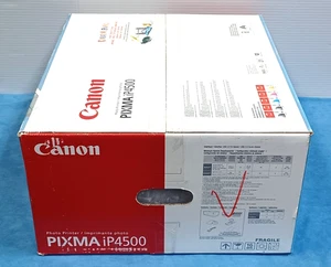 Canon Pixma iP4500 Digital Photo Inkjet Printer w/ Ink Open Box New - Picture 1 of 7