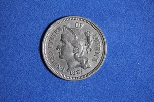 Estate Find 1881 - Three Cent #K57121 - Picture 1 of 2