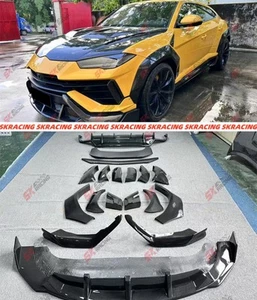 Kit de carrocería de guardabarros difusor delantero trasero de fibra de carbono para Lamborghini URUS S DRY - Imagen 1 de 30