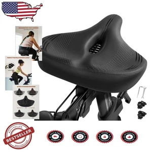 Asiento de bicicleta de espuma viscoelástica de alta densidad para bicicletas Peloton y Cruiser - Capacidad 500 lb - Imagen 1 de 9