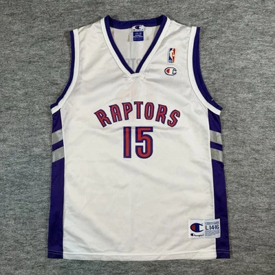Camiseta deportiva de baloncesto vintage campeona de la NBA Toronto Raptors Vince Carter juvenil XL Foto 1 de 4