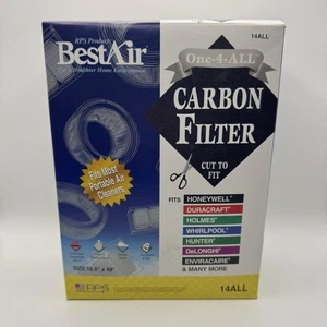 Best Air One 4 All Carbon Filter Cut to Fit #14 ALL 16.5" x 48" - Picture 1 of 3