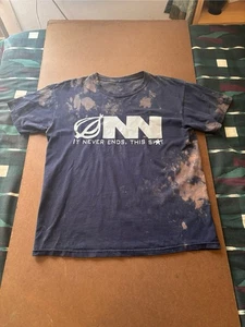 Y2K Funny The Onion News Network ‘It Never Ends, This Sh*t’ T Shirt Size L - Picture 1 of 8