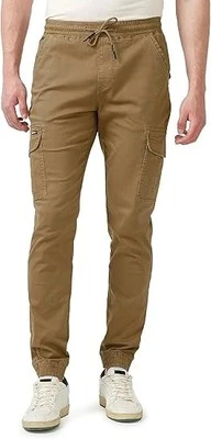 Pantalones de chándal Buffalo David Bitton Cargo Tom para hombre 2XL beige oscuro 6 bolsillos Foto 1 de 4