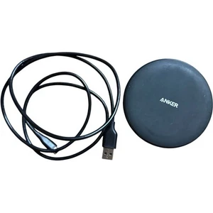 Anker PowerWave Pad Wireless Charger 10W Qi Fast Charging Pad for iPhone 14/13 - Picture 1 of 3