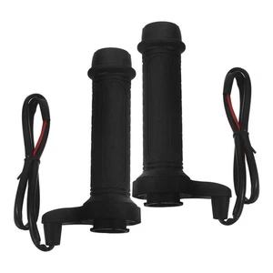 Heated Handle Handlebar Warmers Motorcycle Grips Motorbike Electric - Picture 1 of 12