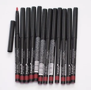 12 PCS NABI AP21 HOT RED Retractable Waterproof Lip liners Pencils - Picture 1 of 1