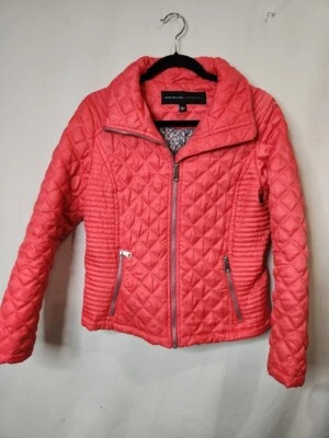 Quilted Puff Jacket Small S Coral by Andrew Marc, Women's Winter Marc New York - Image 1 of 4