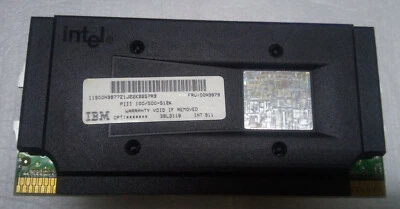 Intel Pentium III 500/512/100/2.0V S1 500MHz. SL35E con disipador - Imagen 1 de 3