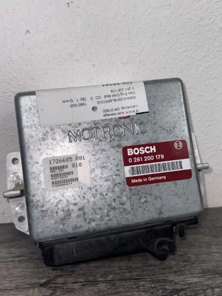1989-1993 BMW 535I Engine Control Module PN: 0 261 200 179 - Image 1 of 4