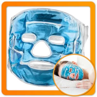 Feluna Gel-Gesichtsmaske Wellnessmaske Gelmaske Kühlmaske Maske fürs Gesicht - Bild 1 von 4
