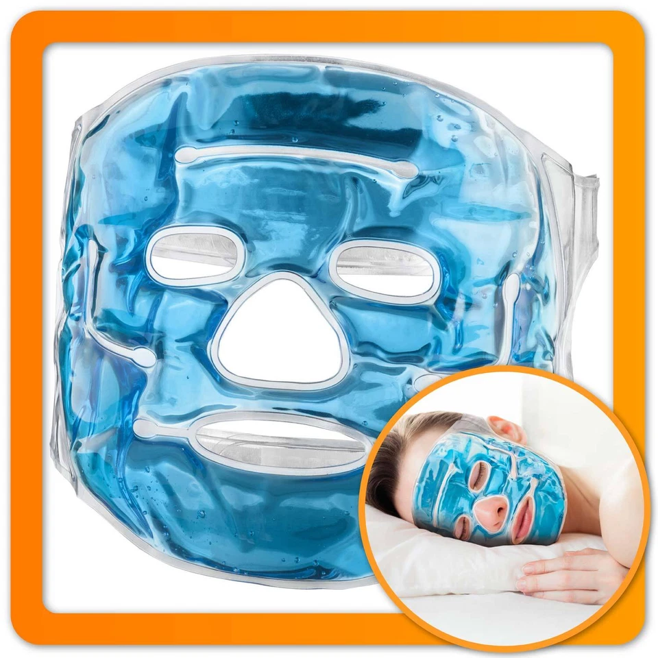 Feluna Cooling Gel Therapy Mask - Blau