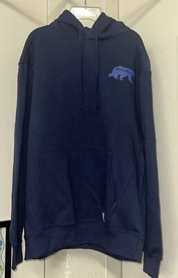 MUJER EDDIE BAUER SUÉTER CON CAPUCHA DISEÑO DE OSO ÍNDIGO SUAVE U ELIGE MEDIANO/GRANDE Foto 1 de 4