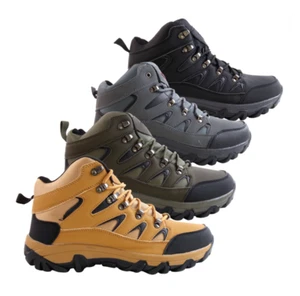 Botas de Entrenador de Trekking Para Hombre con Cordones Al Sendero Cómodas para Caminar Senderismo Talla - Imagen 1 de 18