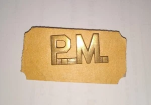 Prendedor de solapa Odd Fellows Patriarca Militantes P.M. IOOF Militar - Imagen 1 de 2