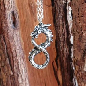 Colgante y cadena Infinity Dragon - Imagen 1 de 3