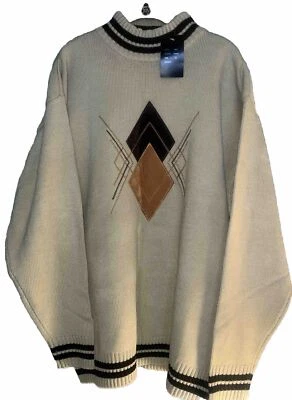 Suéter Jordan Craig Caqui Tejido Argil Estilo #3881 Para Hombre Talla XL Foto 1 de 4