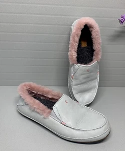 Excellent Condition -Olukai Women’s  Ku'una Mist Grey Size 9 W - Picture 1 of 12