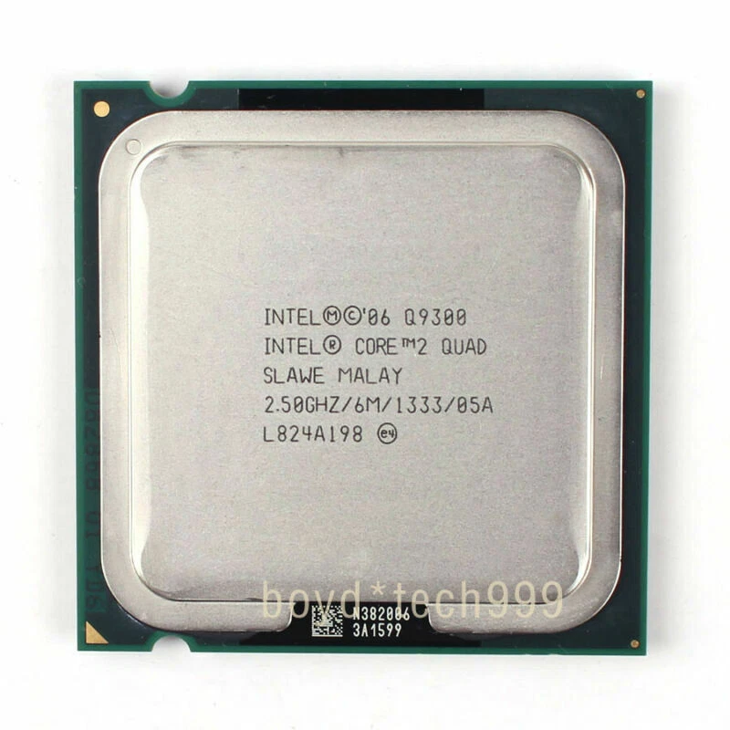 Intel Core 2 Quad Q9300 CPU 2.50GHz/6M/1333 SLAWE LGA775 Processor - Image 1 of 1