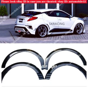 Guardabarros de arco de rueda sin pintar 6 piezas para Toyota C-HR CHR 2018 2019 2020 2021 - Imagen 1 de 8