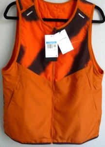 Herren Nike Therma-Fit Repel Wild Run Wendeweste mit durchgehendem Reißverschluss M Neu mit Etikett - Bild 1 von 9