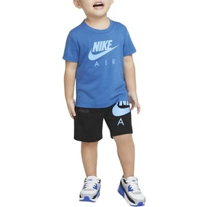 NIKE AIR TODDLER T SHIRT AND SHORTS 2 PIECE SET SIZE 3T NWT $42 - Picture 1 of 4