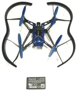 Parrot Airborne Night MiniDrone - Maclane (Blue) w/ Battery - Picture 1 of 3