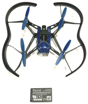 Parrot Airborne Night MiniDrone - Maclane (Blue) w/ Battery - Image 1 of 3