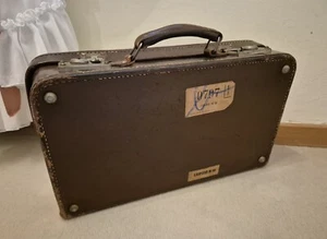 Antiker kleiner Vintage-Lederkoffer  - Bild 1 von 5