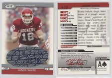 2005 SAGE Hit Auto Silver Jason White #A18 Rookie Auto RC
