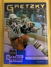 Wayne Gretzky For The Performance 1999-00 Upper Deck Record 10- New York Rangers