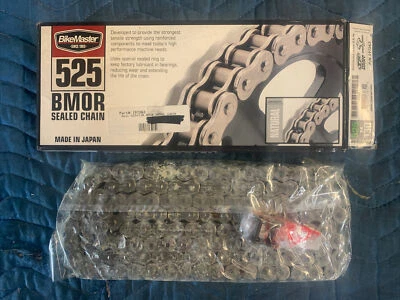 NOVA corrente selada BikeMaster 525 BMOR 525x130 PN 197263 - Imagem 1 de 3