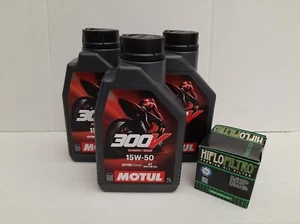 Motul Öl 300V 15W50 / Ölfilter Kawasaki KFX700 Bj 04 - 09 - Bild 1 von 1