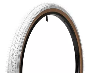 GT BMX TIRES Pair of  LP 5 tires -  White BMX old school pro performer  1.75 PFT - Picture 1 of 5