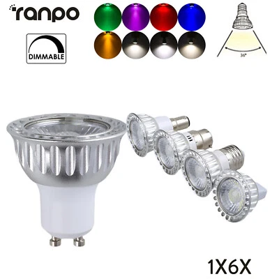 Dimmable Led Cob Spotlight Bulbs 5w Ceiling 110v/220v Spotlights Downlight Volt - Image 1 of 4