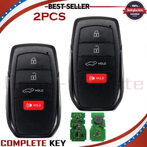 2 For 2021 2022 2023 2024 Toyota Venza Smart Remote Key Fob HYQ14FBX 231451-3041 - Picture 1 of 6
