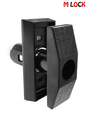 T Handle Vending machine Pop up Vendo short quarter turn Black 0585