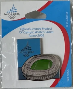 2006 Torino Olympic pin Stadio Ceremonies - Picture 1 of 4