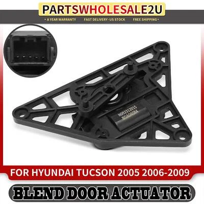 Actuador de puerta de aire HVAC modo principal con aire acondicionado manual para Hyundai Tucson 2005-2008 2009 Foto 1 de 4