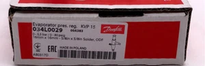 Fst New DANFOSS evaporator pressure regulator KVP15 034L0029 free shipping - Picture 1 of 3