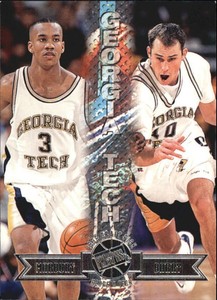 1996 Press Pass Swisssh #43 Stephon Marbury/Brent Barry