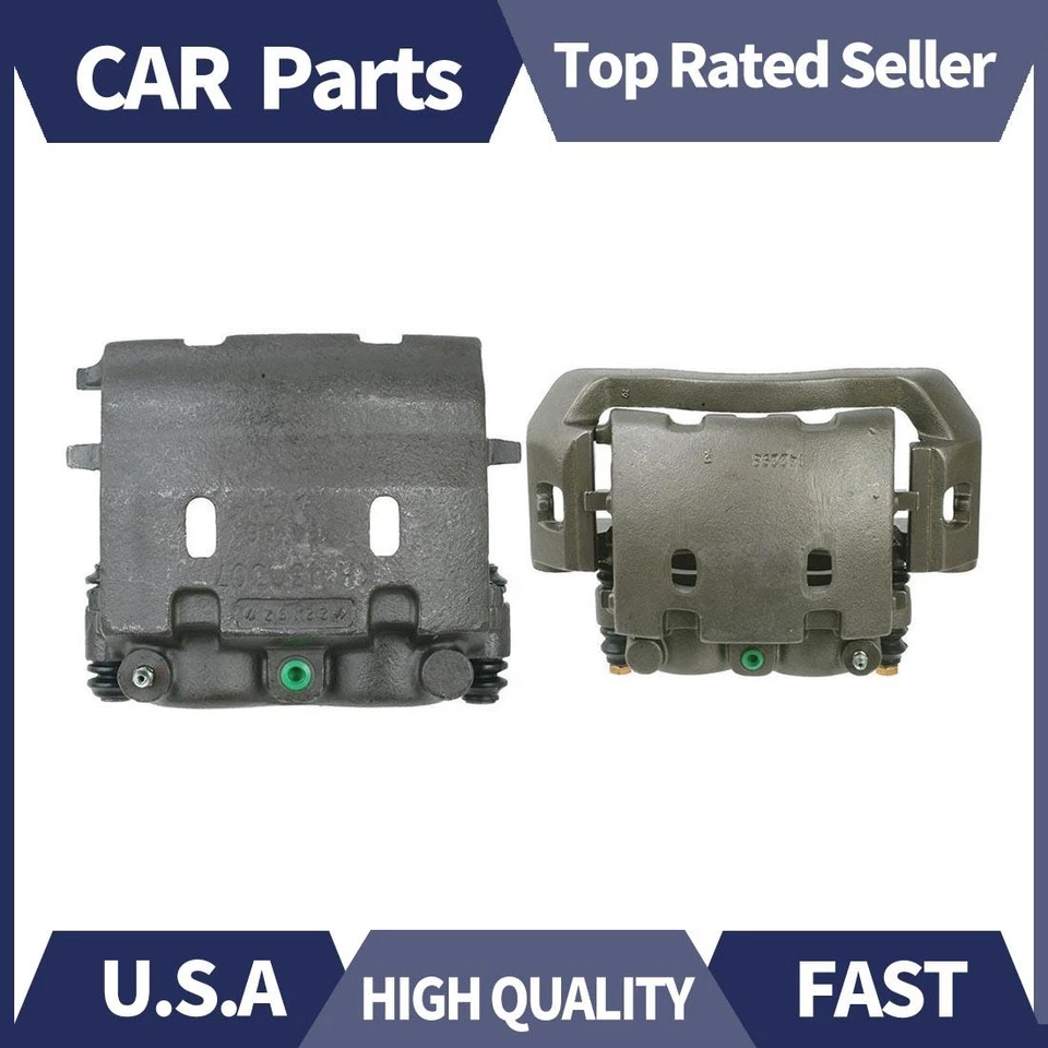 Juego de 2 pinzas de freno delanteras para Ford F-550 Super Duty 2005-2016 Foto 1 de 4