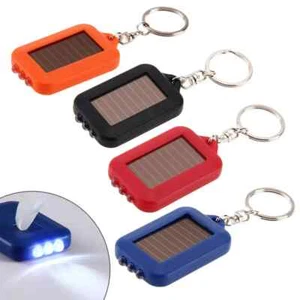 Mini Llavero LED Solar Linterna Portátil Luz de Bolsillo Llavero Luz - Imagen 1 de 24