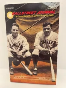 Ballstreet Journal Vol.2 No.4 April/May 1992 with Photo Card Section Never read - Picture 1 of 2