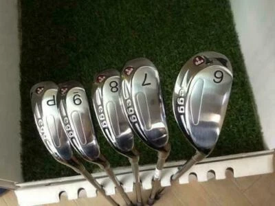 PRGR EGG 2 FOR SENIOR 5PC EGG R2-FLEX IRONS SET GOLF 10287 - Image 1 of 4