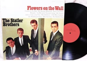 record 33 LP Statler Brothers Flowers on the wall. Colmbia CS-9249.Combined Ship - Imagen 1 de 2