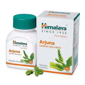 Himalaya Arjuna - Reduce las posibilidades de formación de coágulos y protege los músculos del corazón - 60 pestañas - Imagen 1 de 5