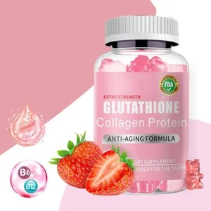 Gummies éclaircissantes pour la peau anti-âge au glutathio= - Picture 1 of 8
