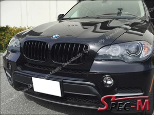 Parrilla de aspecto original negra brillante completa para BMW E70 X5 X5M 2008+ - Imagen 1 de 2