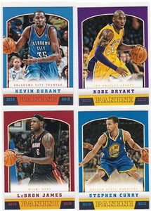 2012-13 Panini Basketball Pick Your Card Complete Your Set